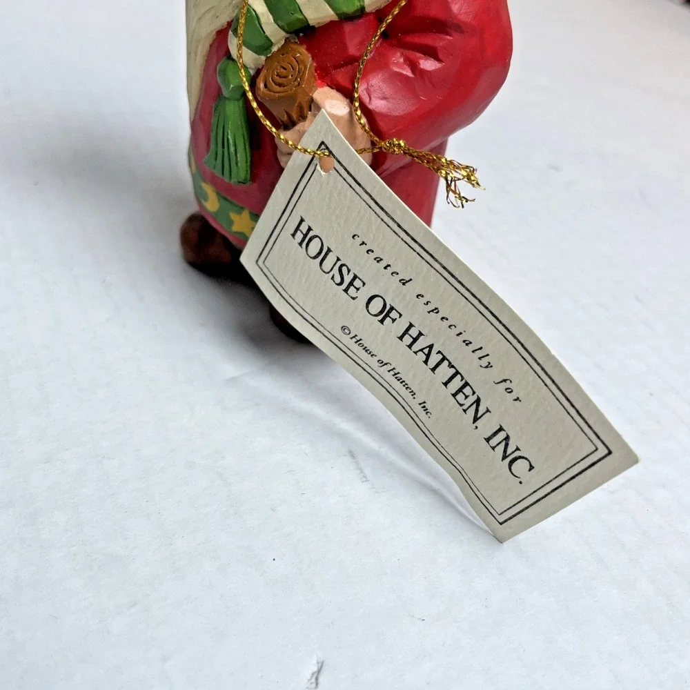 House of Hatten Santa Dream Maker Christmas Ornament with Tag
